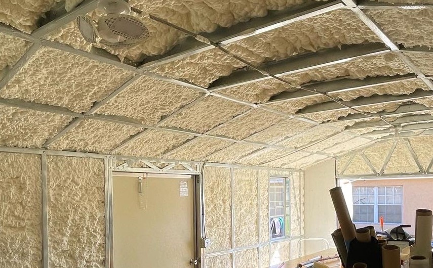 Services Jr spray foam